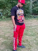 Load image into Gallery viewer, Racing Two stripe cargo Pants outfit set