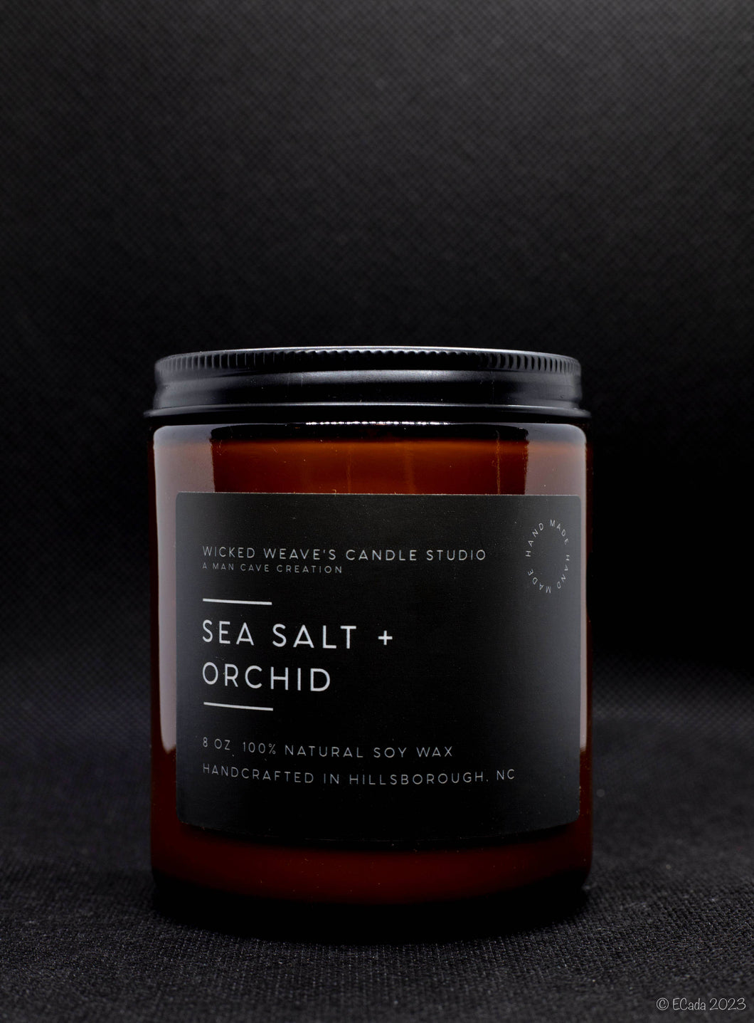 Sea Salt & Orchid Soy Wax Candle (4 Size Options)