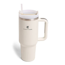Load image into Gallery viewer, Solid Colored 40oz ComfyLuxe Tumbler with Handle and Straw