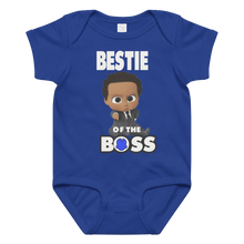 Load image into Gallery viewer, Bestie of the boss Baby jersey bodysuit