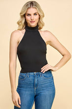 Load image into Gallery viewer, Turtle Neck Halter Top