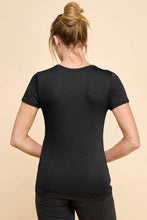 Load image into Gallery viewer, Crew Neck Short Sleeve Basic Top