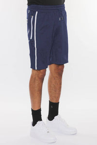 Mens Dual Striped Tape Active Shorts