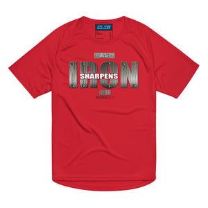 As Iron Sharpens Iron Unisex sports jersey