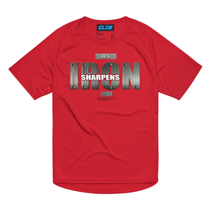 As Iron Sharpens Iron Unisex sports jersey
