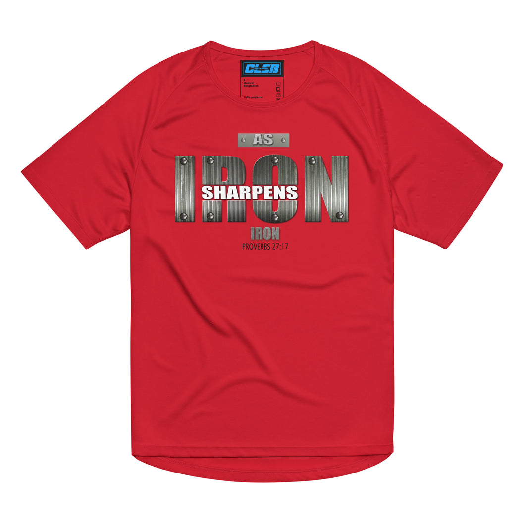 As Iron Sharpens Iron Unisex sports jersey