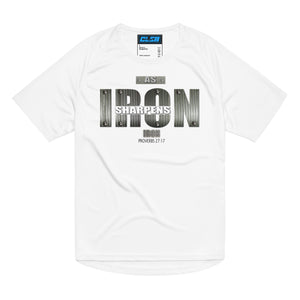 As Iron Sharpens Iron Unisex sports jersey
