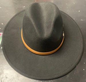 Wide Brim Fedora Hat
