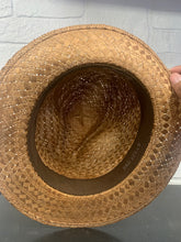 Load image into Gallery viewer, Straw Fedora