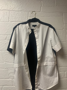 Tackma two tone button down