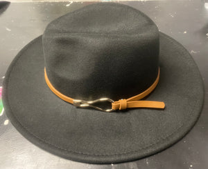 Wide Brim Fedora Hat