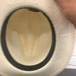 White Straw Hat